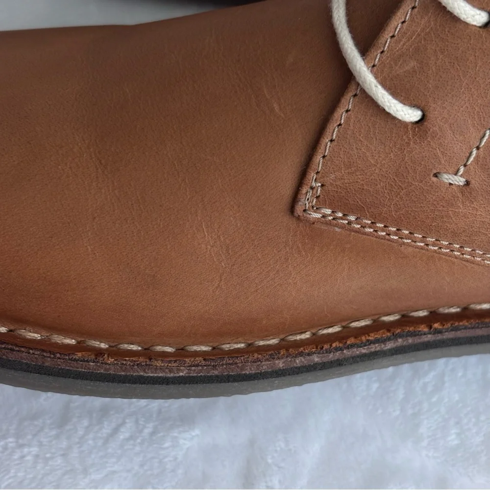 STEVE MADDEN Men's Hestonn Chukka Tan Leather Boot--NEW--11.5D